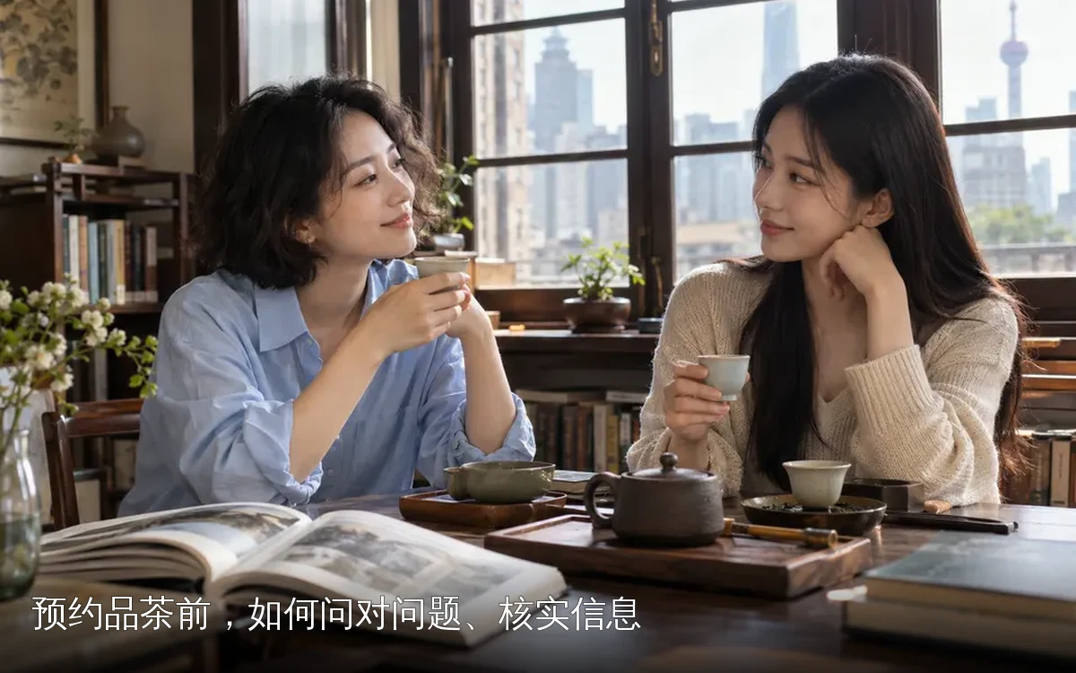 预约品茶前,如何问对问题、核实信息
